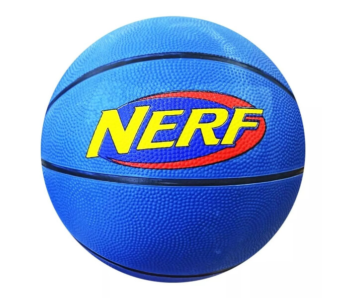 Pelota Basket Goma NERF Azul