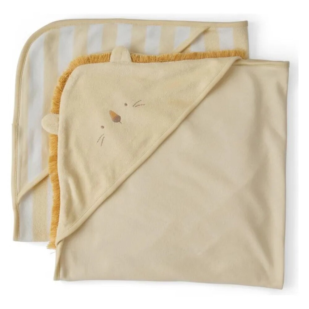 Set x2 toallas carters leon amarillo