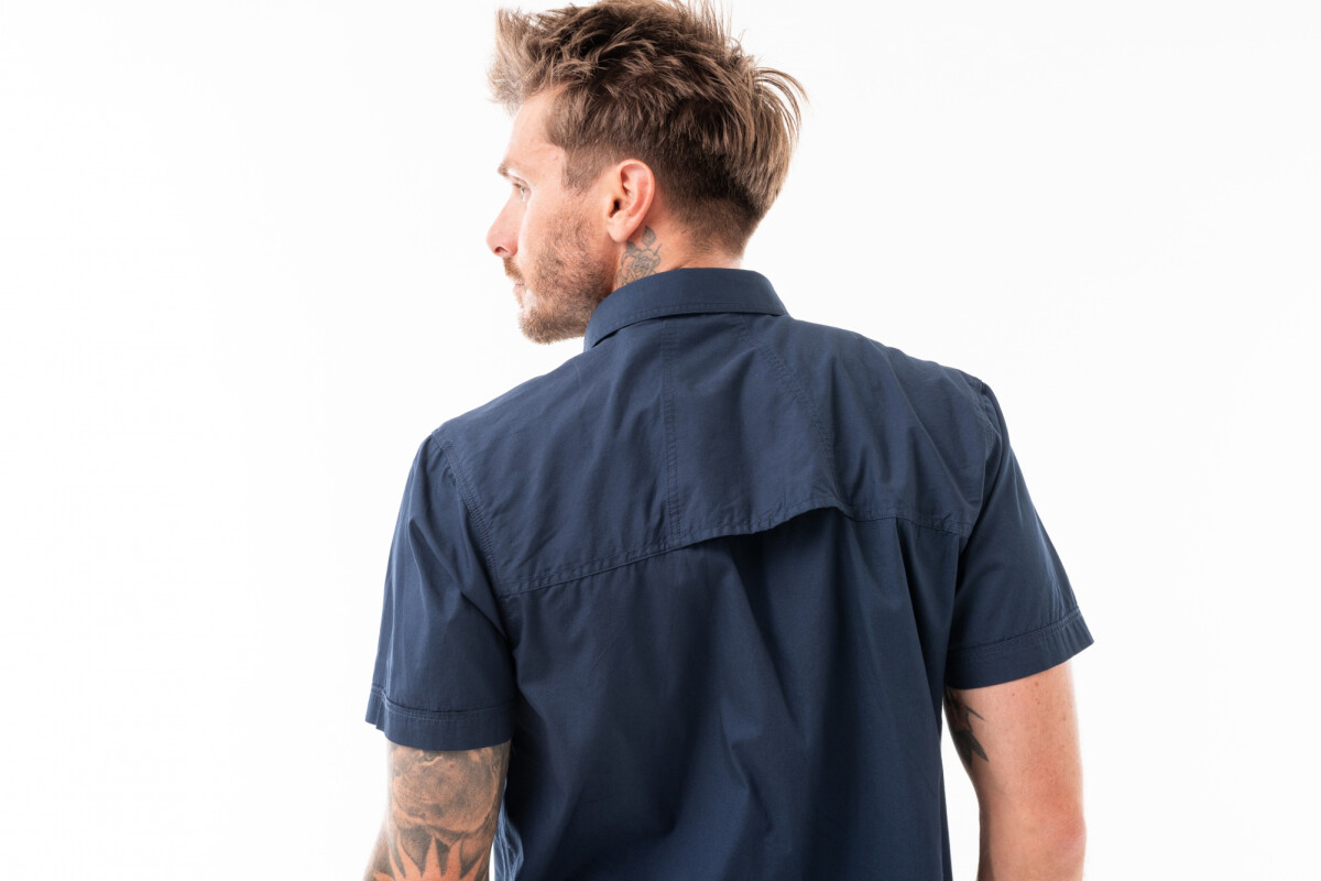CAMISA CAZADORA HUNTER Azul