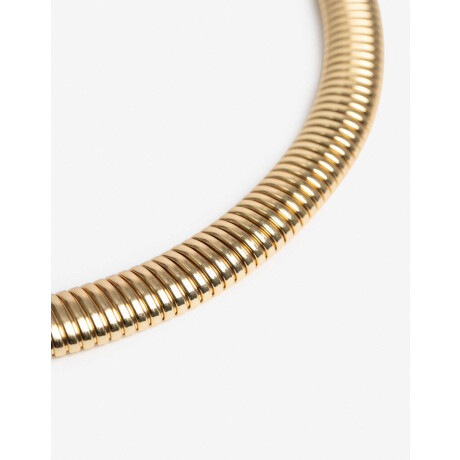 Collar Corto Metal Dorado