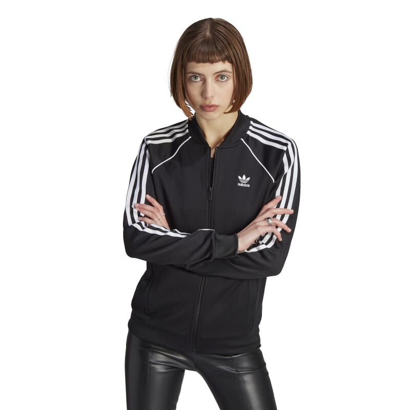 Campera Adidas Adicolor Classics de Mujer - IK4034 Negro