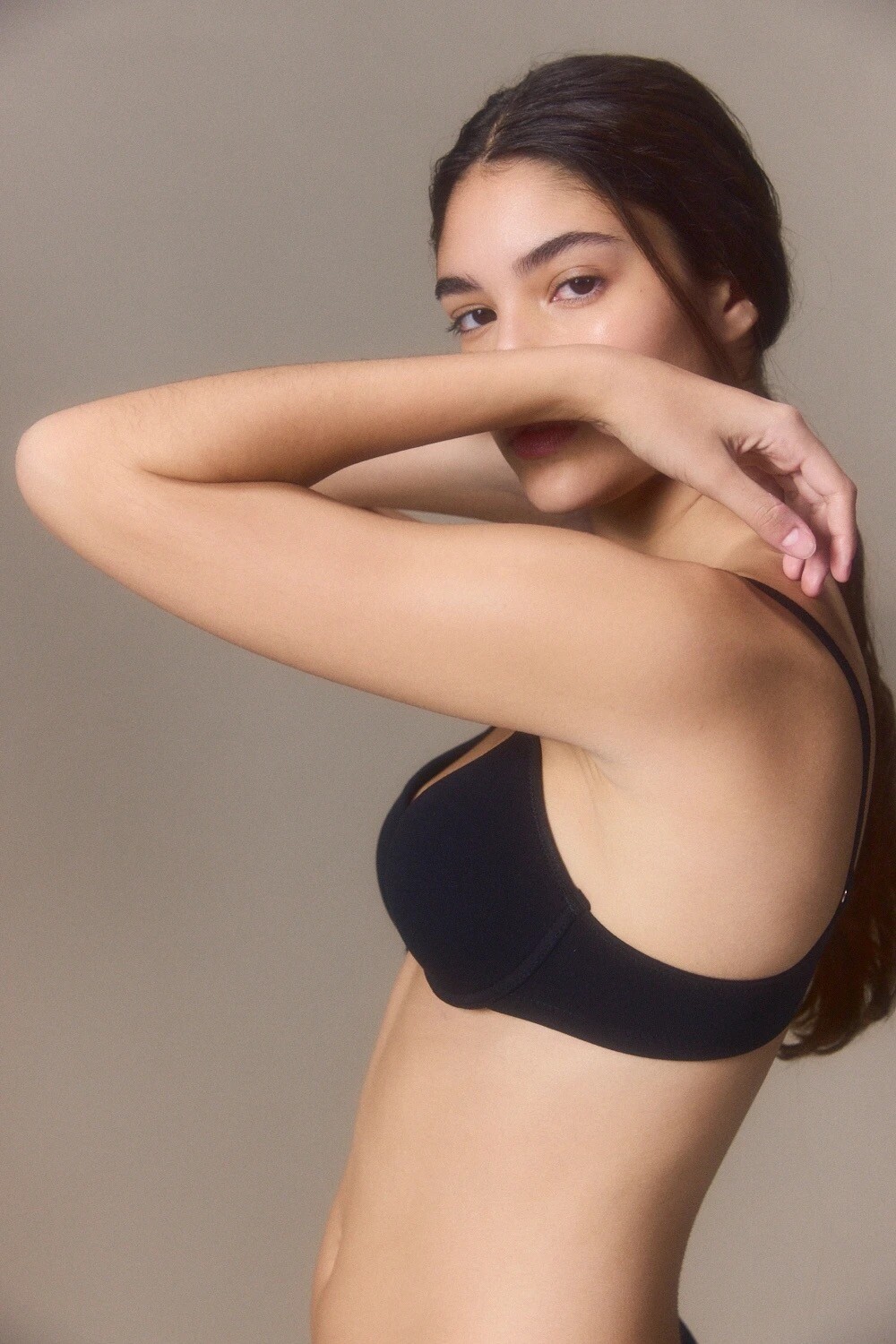TAZA SOFT CON ARO COTTON Negro