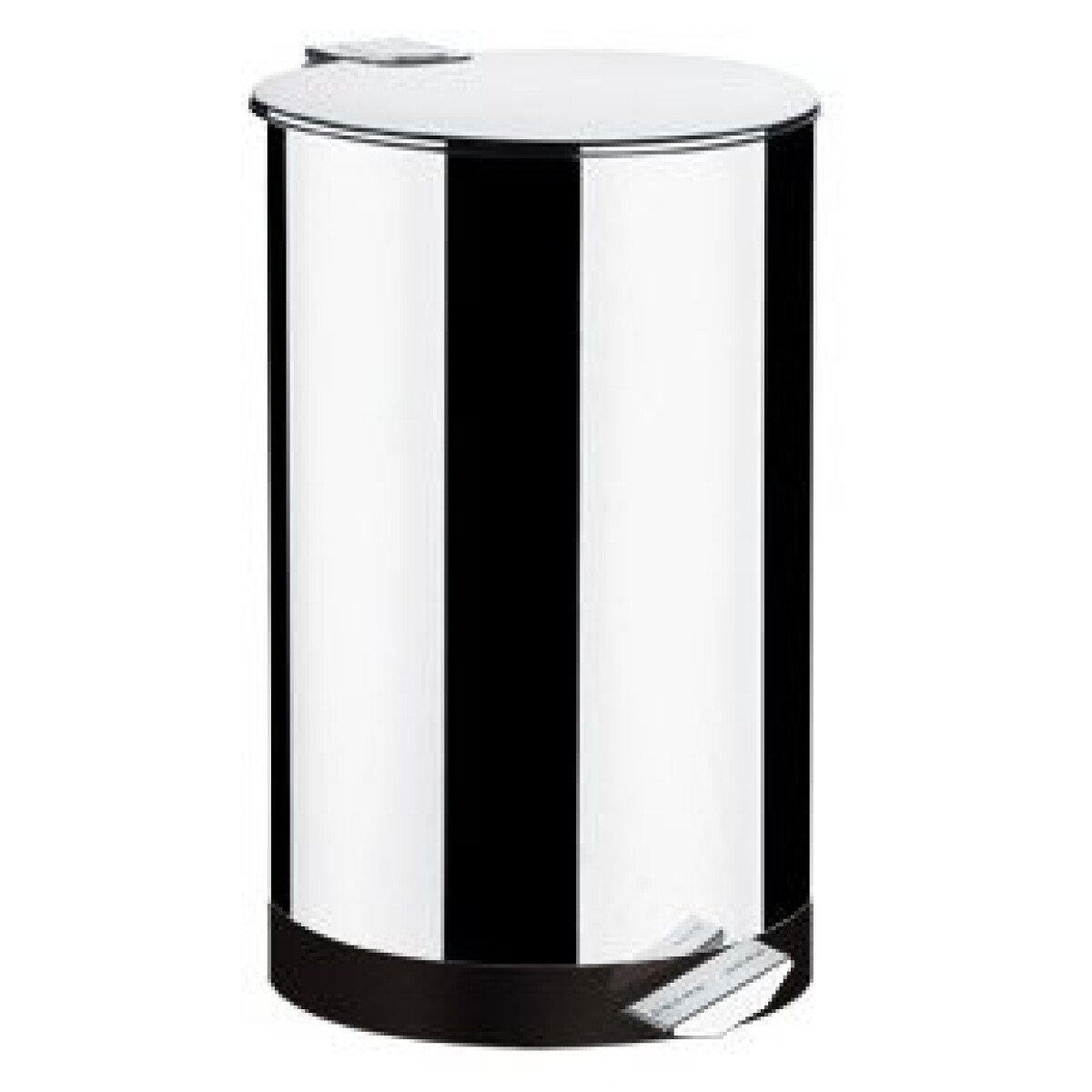 BASURERO C/PEDAL PARA ABRIR Y CERRAR 50LTS BRINOX 