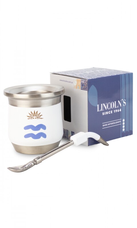 KIT MATERO TUNEZ URUGUAY BLANCO