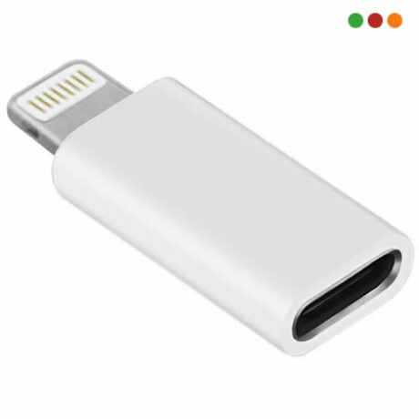 Adaptador USB C hembra a LIGHTNING iphone macho | Generico Adaptador Usb C Hembra A Lightning Iphone Macho | Generico