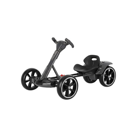 Auto eléctrico Kart plegable Negro