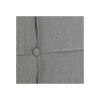 Respaldo 1 Plaza 1/2 Madera y Tela - London Gris