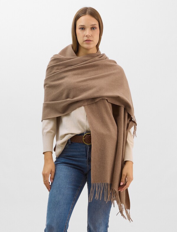 Bufandon Cashmere TOSTADO