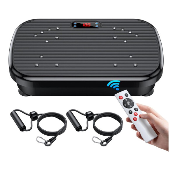 Plataforma Vibratoria P/ejercicios Oscilante Con Control PLATAFORMA VIBRATORIA ELECTRICA VAR1039