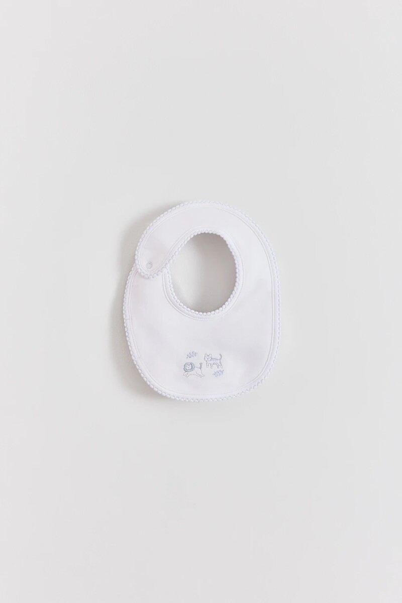 BABERO CHICO LITTLE ANIMALS Blanco