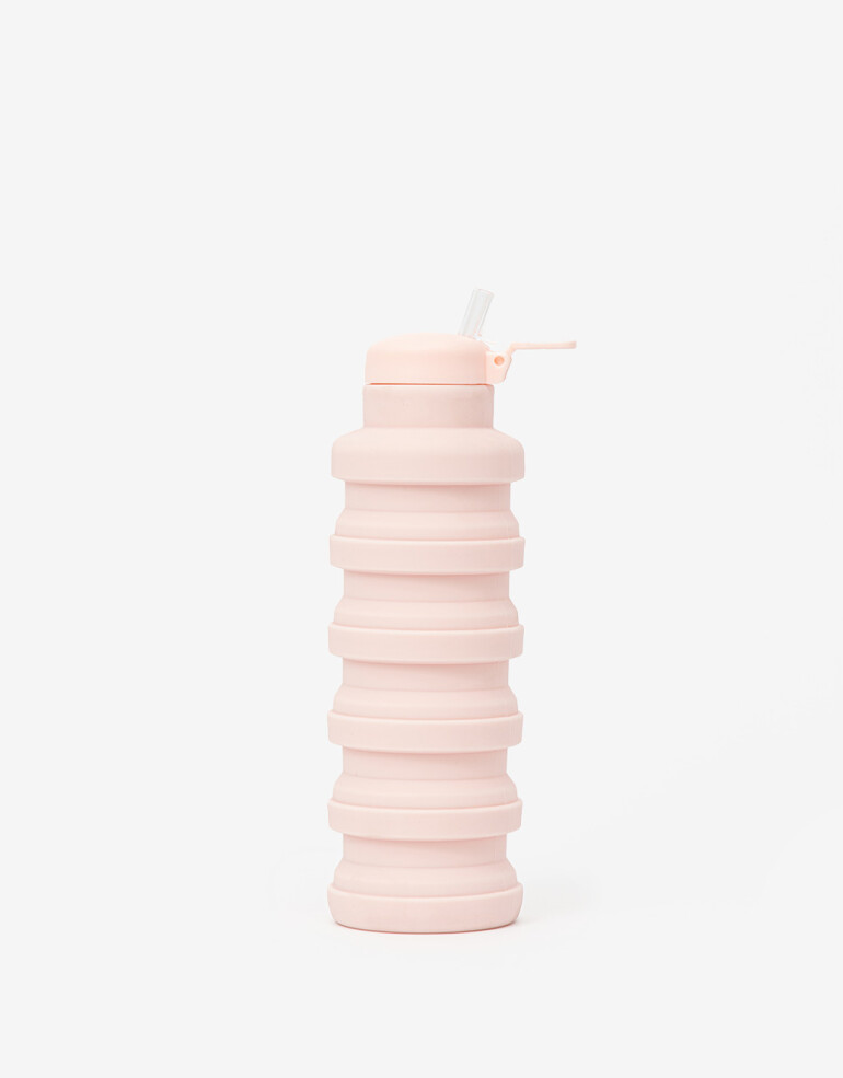 Artículos de deporte Active Botella De Silicona Plegable - Rosa Claro
