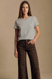 Remera Algodón A Rayas Nacar