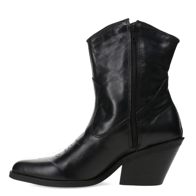 Botas de Mujer Miss Carol DALAI tejana de cuero Negro