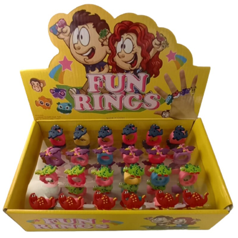 Anillos de Goma Dinosaurios