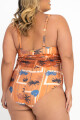 Malla con Vestido Coral