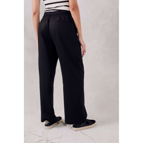 Pantalon Lino Negro