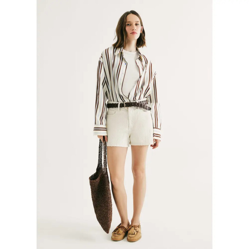 BLUSA SM FEM BEGE CLARO