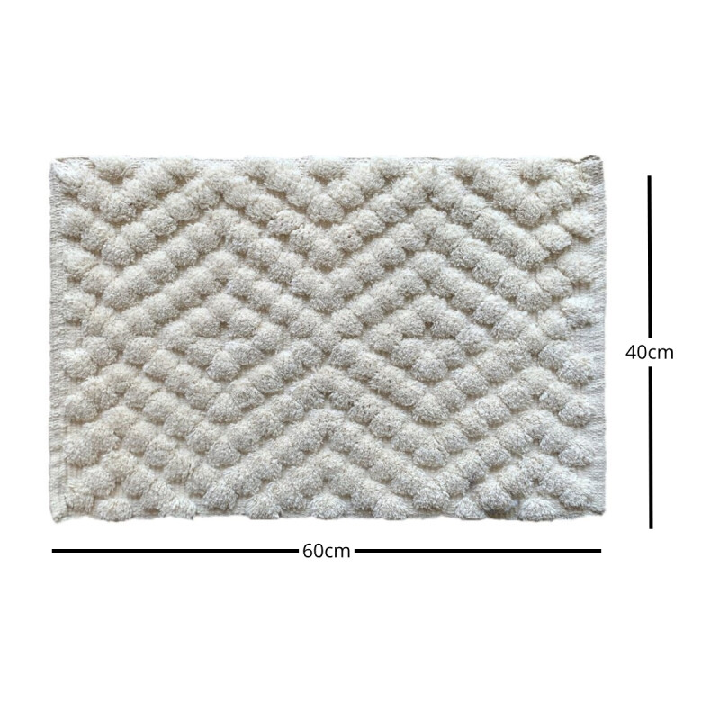 Alfombra soft 40x60cm zigzag ZIGZAG