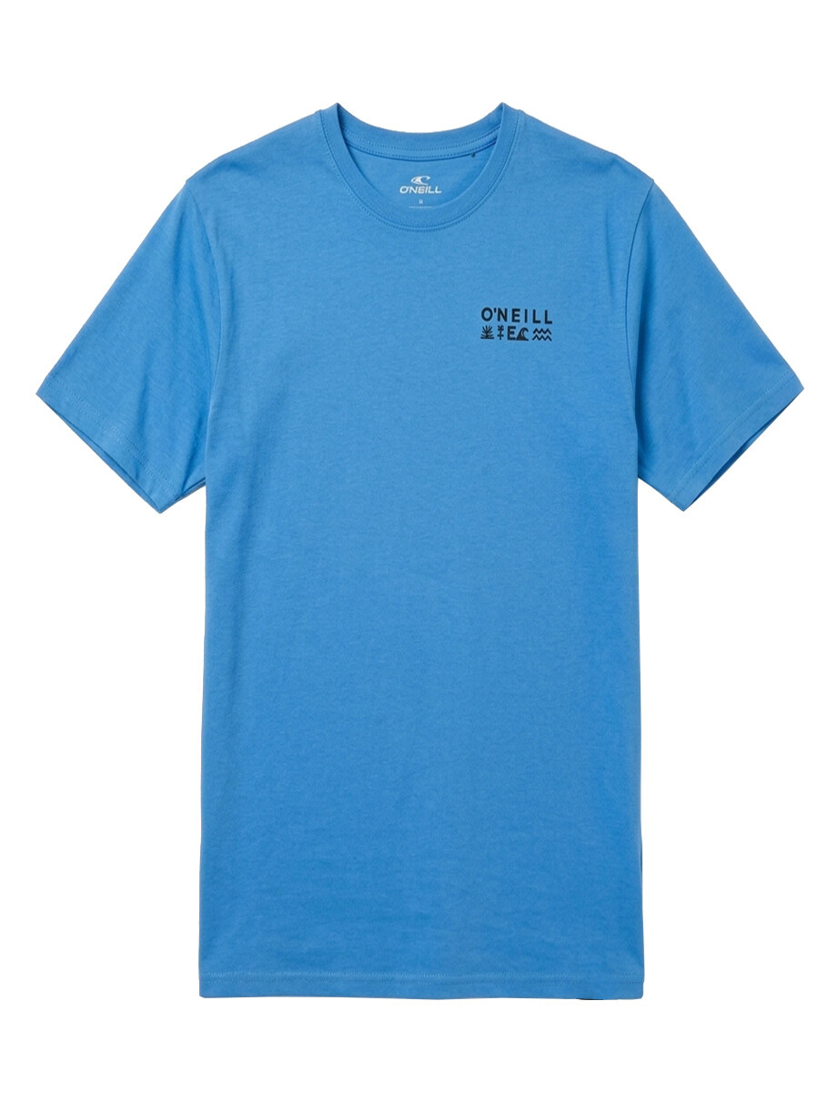 Remera O'Neill Glyphs Azul 