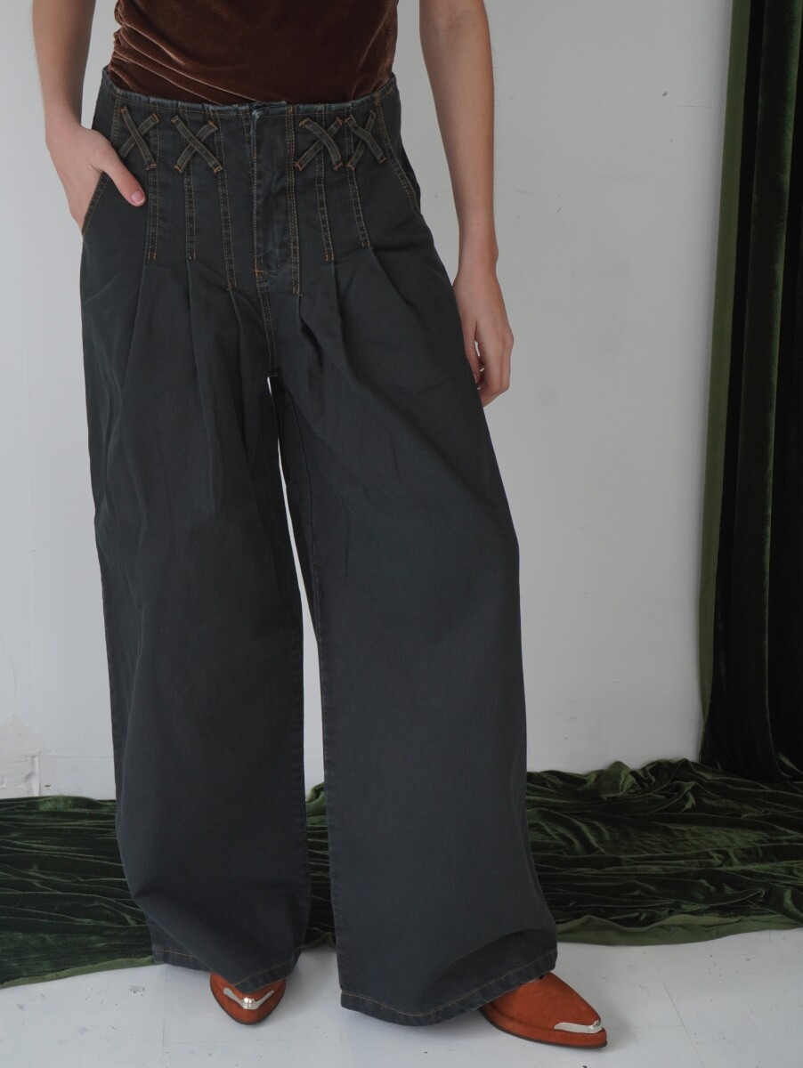 Cross Pants Vaquero - Azul Marino 