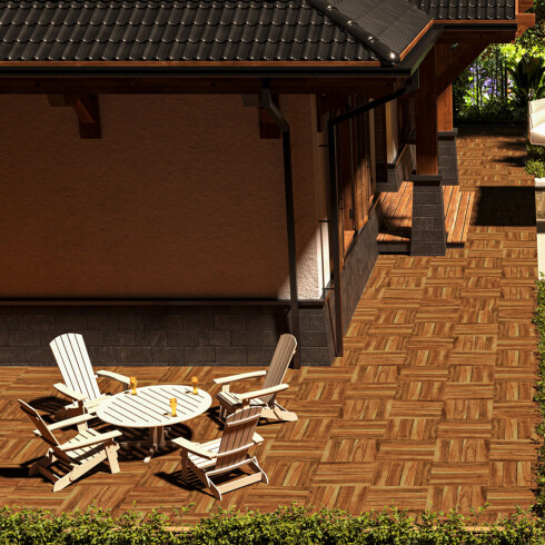 CERAMICA MADERADA 60X60 CON RELIEVE MARRON RECTIFICADO GAMAS DE MARRON
