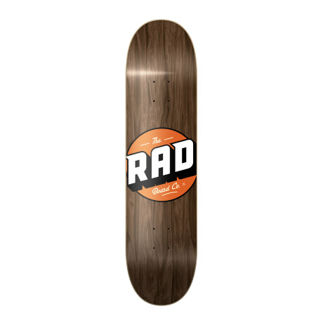 Deck Skate Rad 8.0" - Modelo Solid - Brown (Lija incluida) Deck Skate Rad 8.0" - Modelo Solid - Brown (Lija incluida)