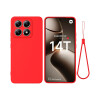Protector para Xiaomi 14Tengomado color rojo Protector Para Xiaomi 14tengomado Color Rojo