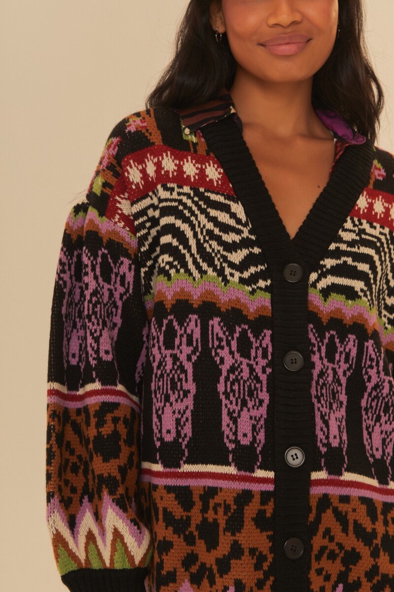 CARDIGAN Estampado