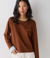 Tshirt Contrast Chocolate