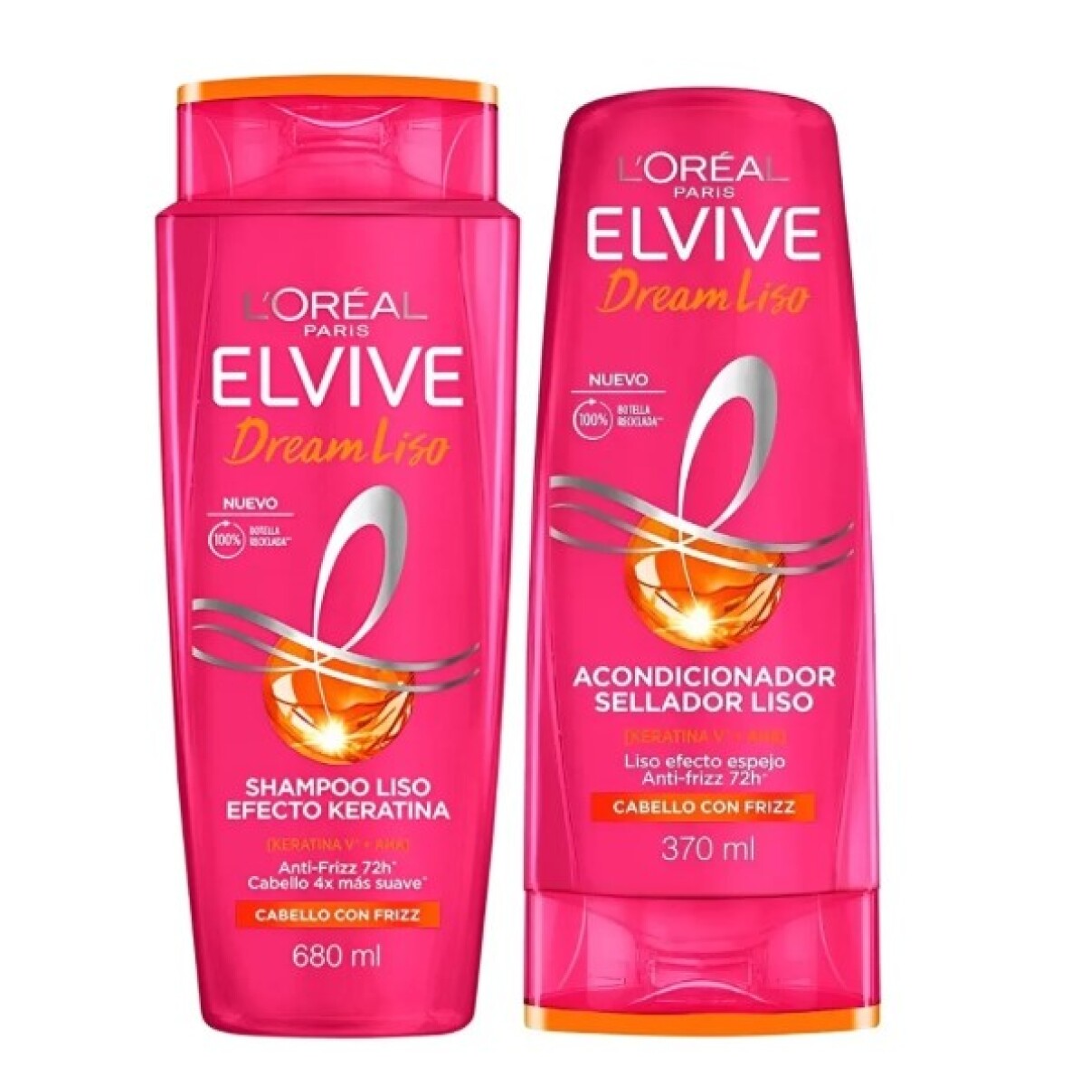 Elvive Dream Liso pack Sh 680ml + Aco 370 ml 