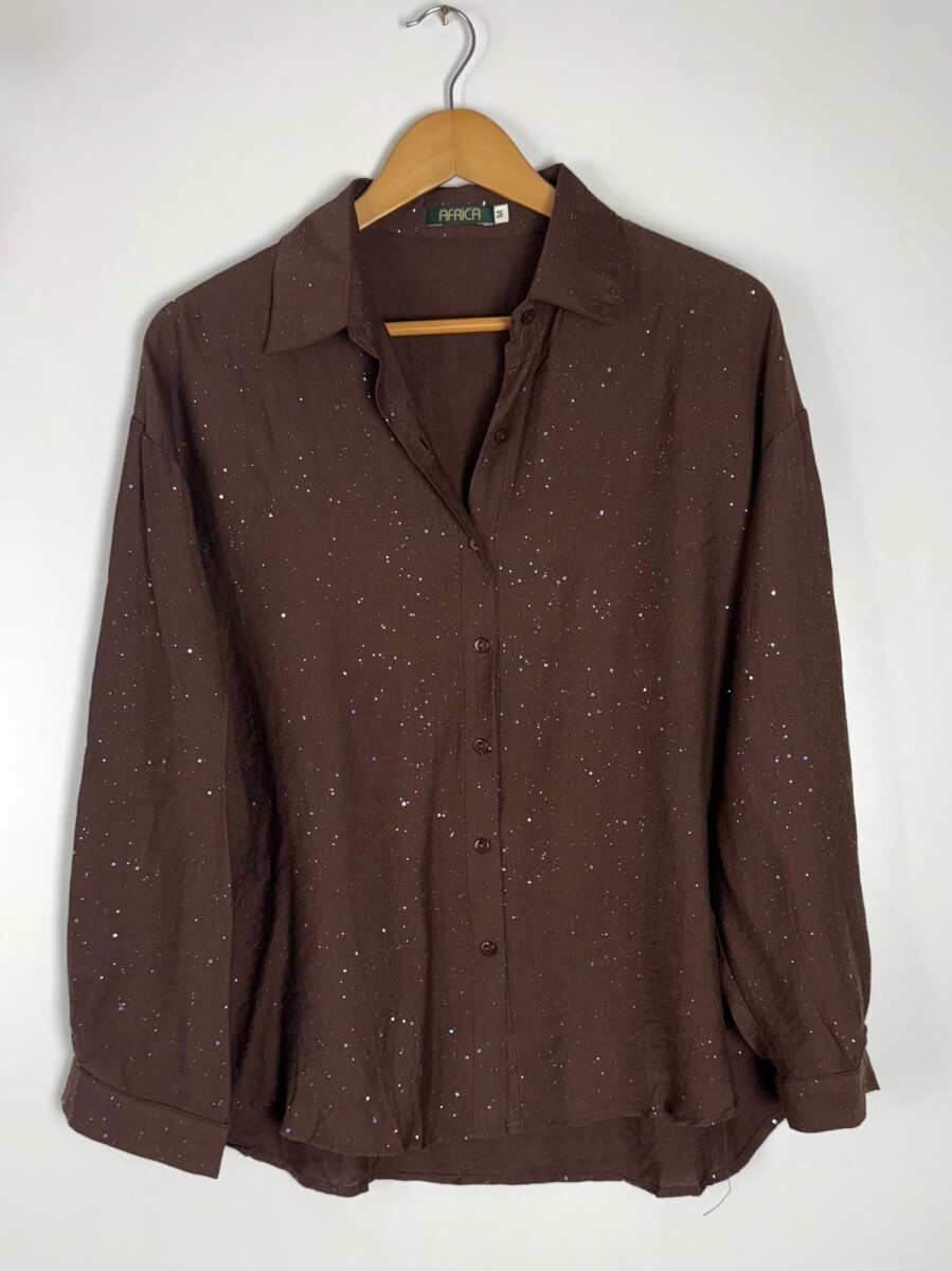 CAMISA VISCOSA JOLT - CHOCO 