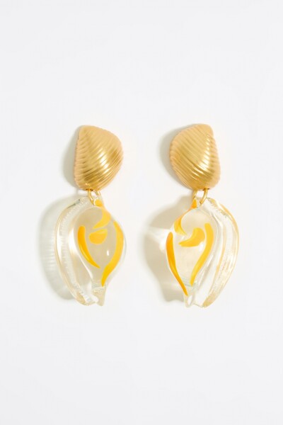 PENDIENTES ROTO Blanco