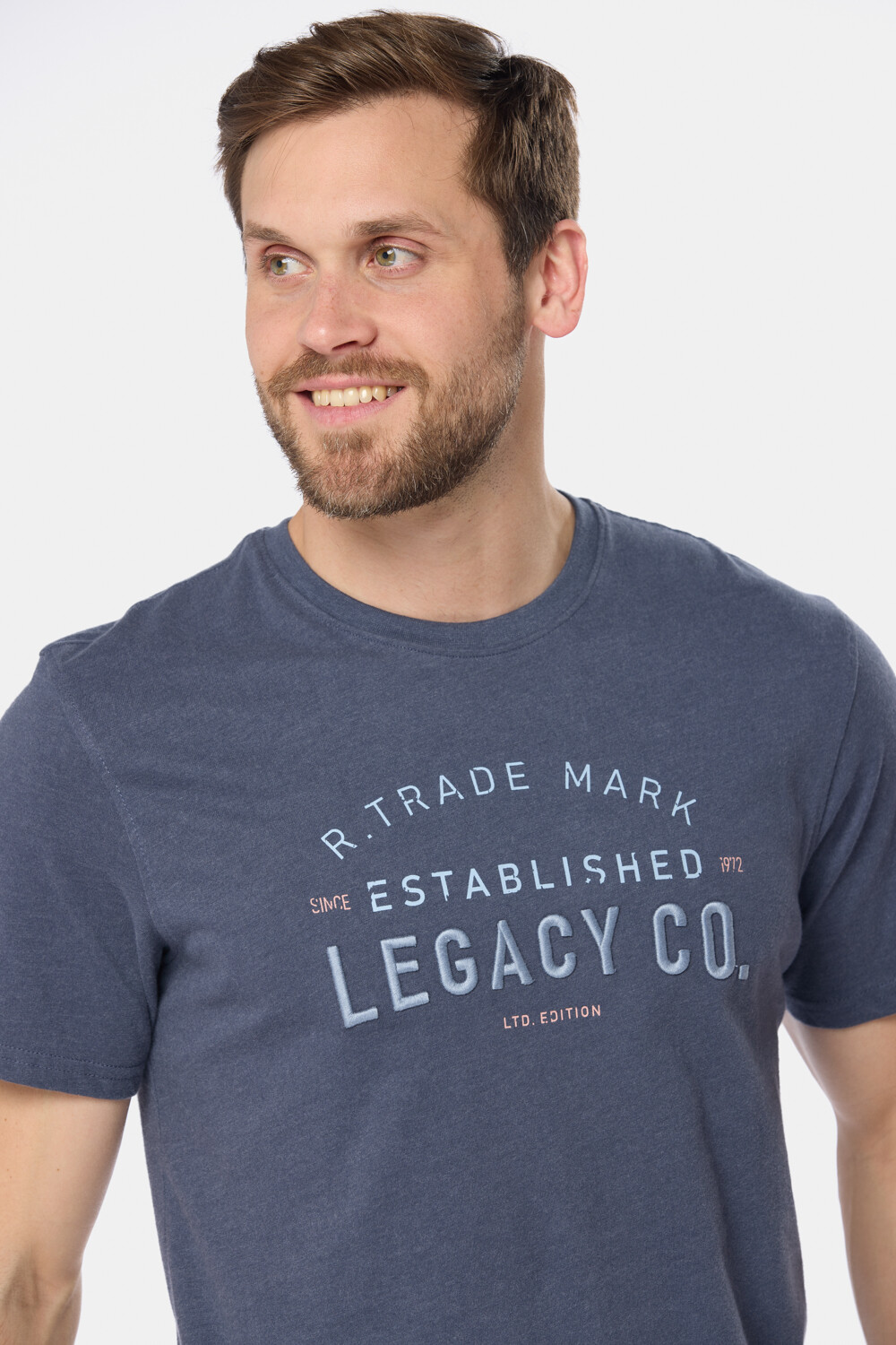 REMERA ESTAMPADA Azul