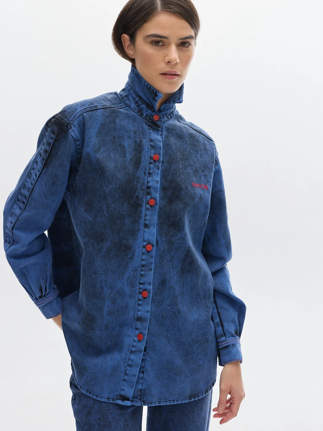 Camisa Noble Denim Washed azul s