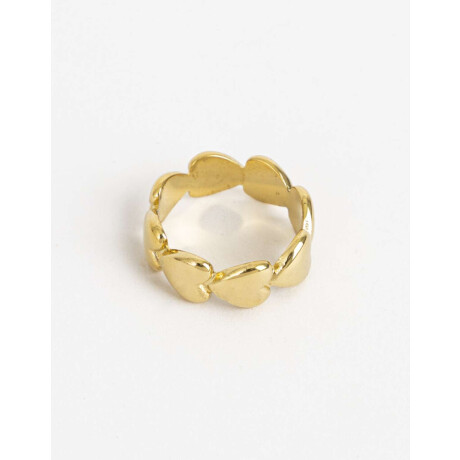 Anillos Medianos y Grandes Metal Dorado