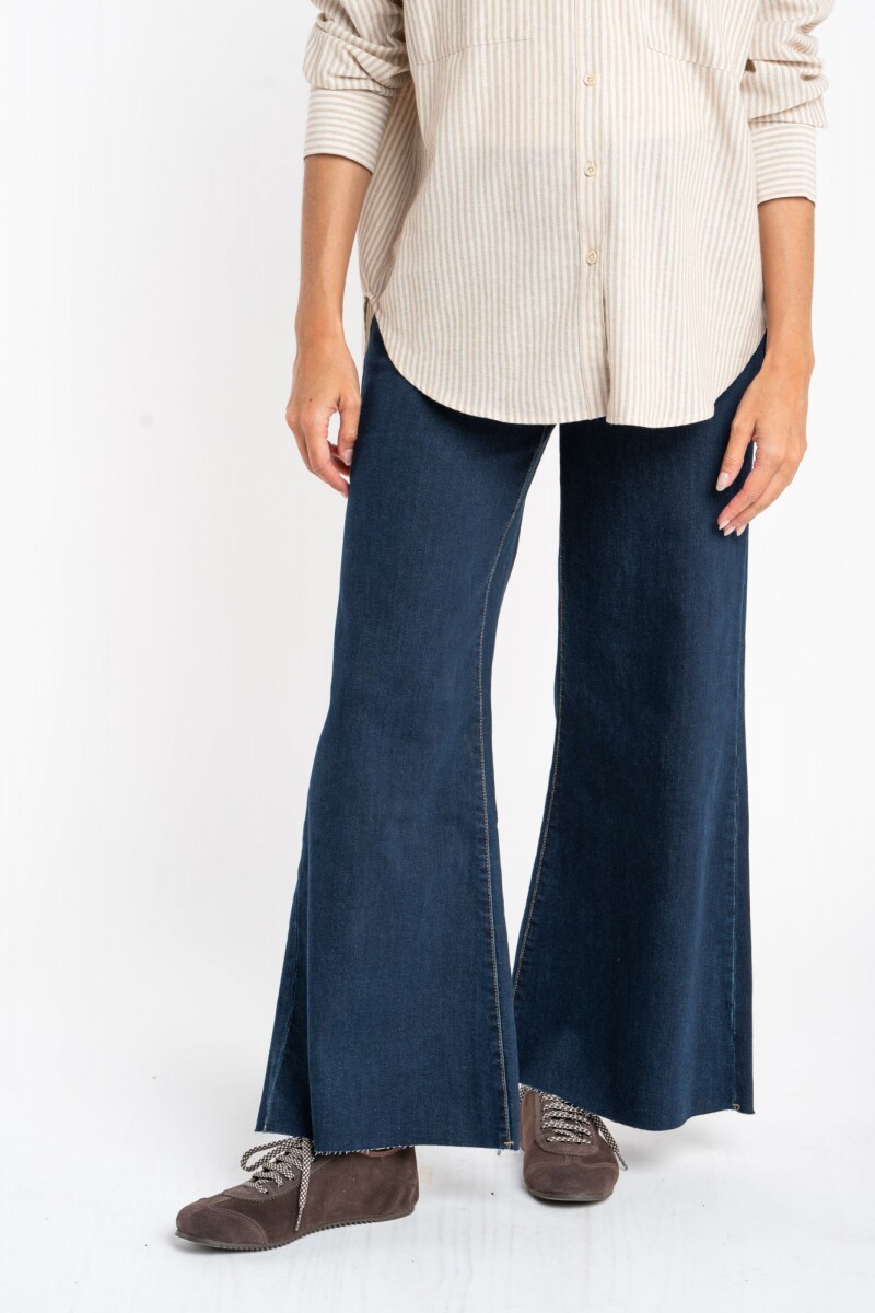 Jean Lemon Mama Flare Wide Leg Denim