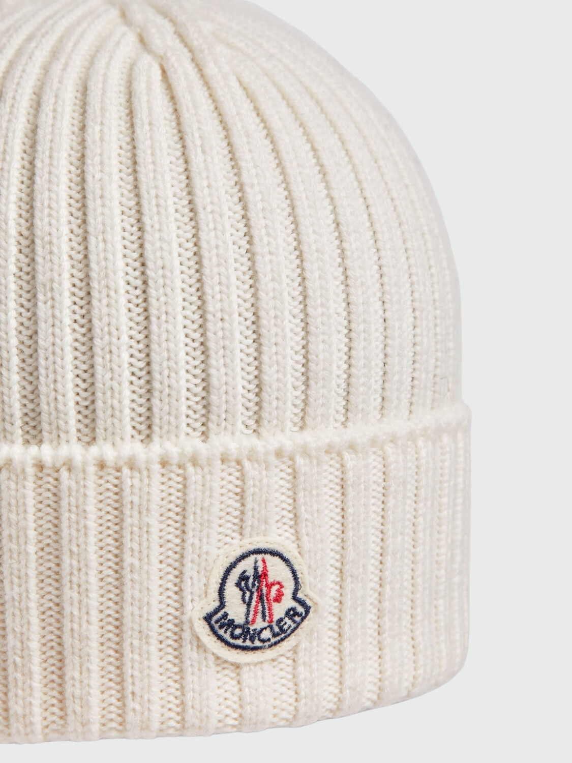 Moncler - Gorro de lana Berretto Beige