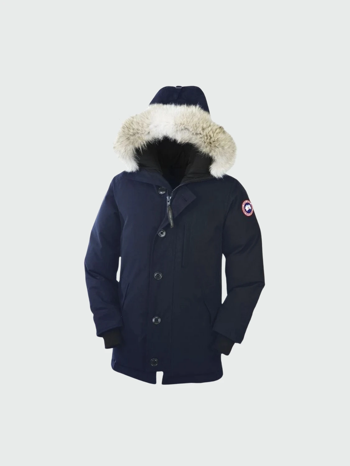 Canada Goose -Campera de poliéster con capucha, Chateau Parka Fusion fit Azul