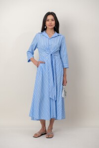 VESTIDO GAIA Celeste