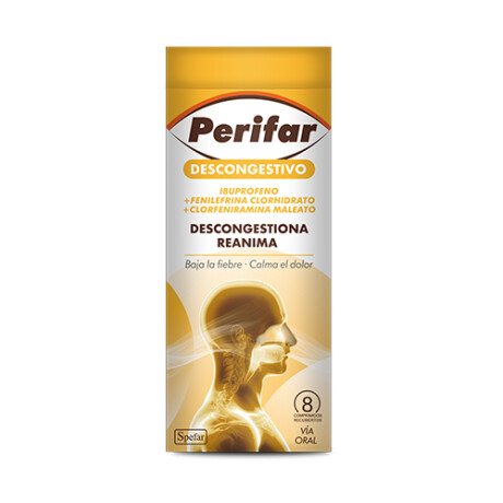 PERIFAR DESCONGESTIVO X8 COMPRIMIDOS PERIFAR DESCONGESTIVO X8 COMPRIMIDOS