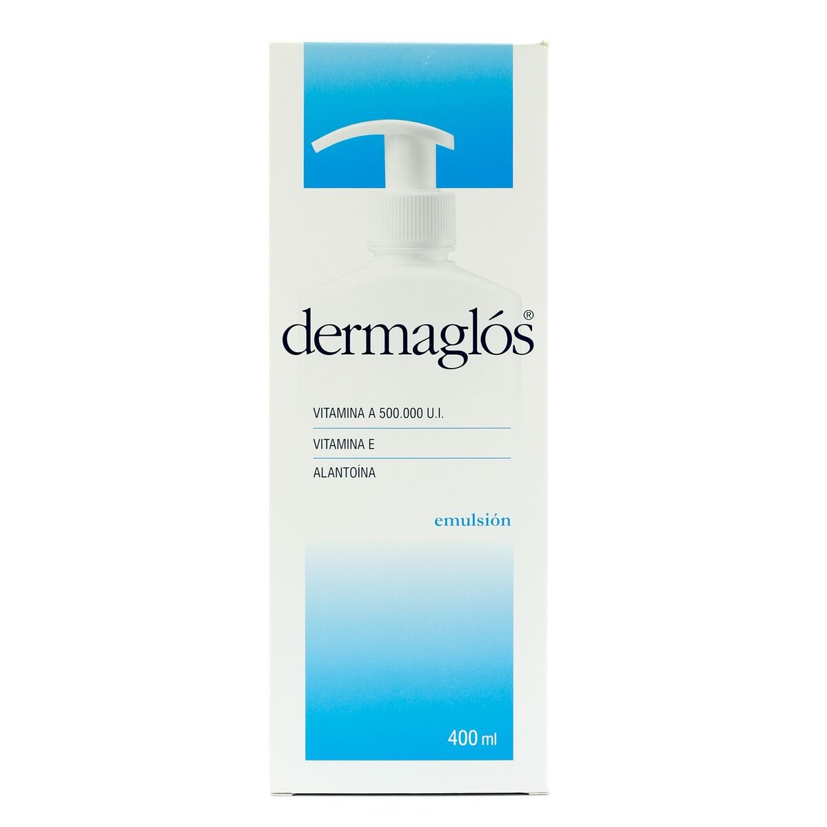 DERMAGLOS EMULSION X 400 ML. FRASCO 
