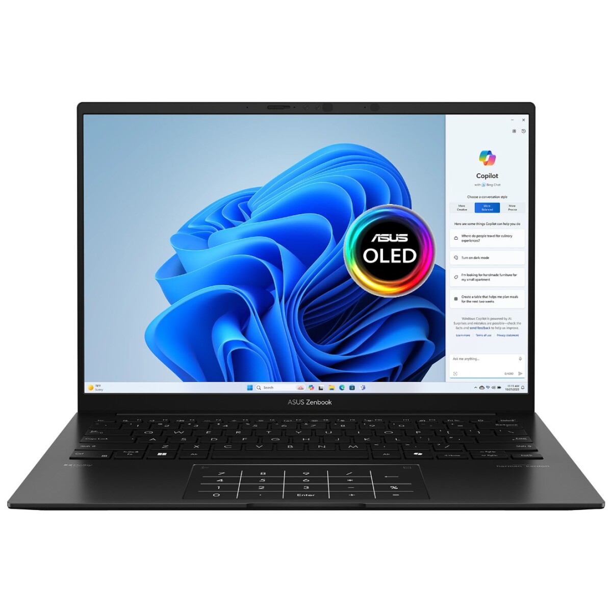 Notebook Asus Zenbook Ryzen 7 5.1ghz, 16gb, 1tb Ssd, 14" Oled - NOTEBOOK ASUS ZENBOOK RYZEN 7 5.1GHZ, 16 