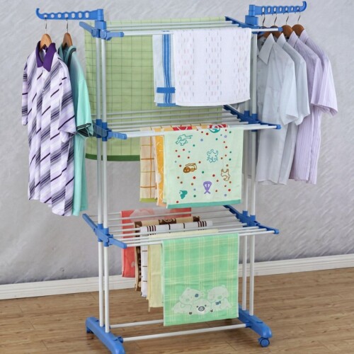 Tendedero Organizador Plegable con Ruedas N/a