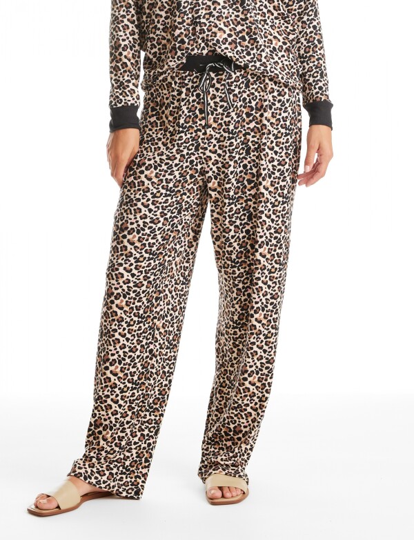Pijama Con Pantalon MULTI/NEGRO