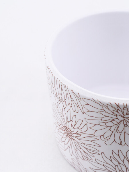 MACETA LAVANDA ESTAMPADO