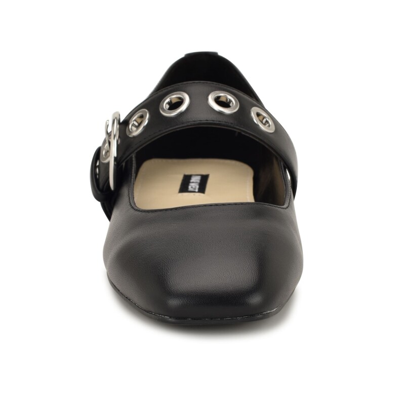 Flats Kebba3 Black 02 Leather