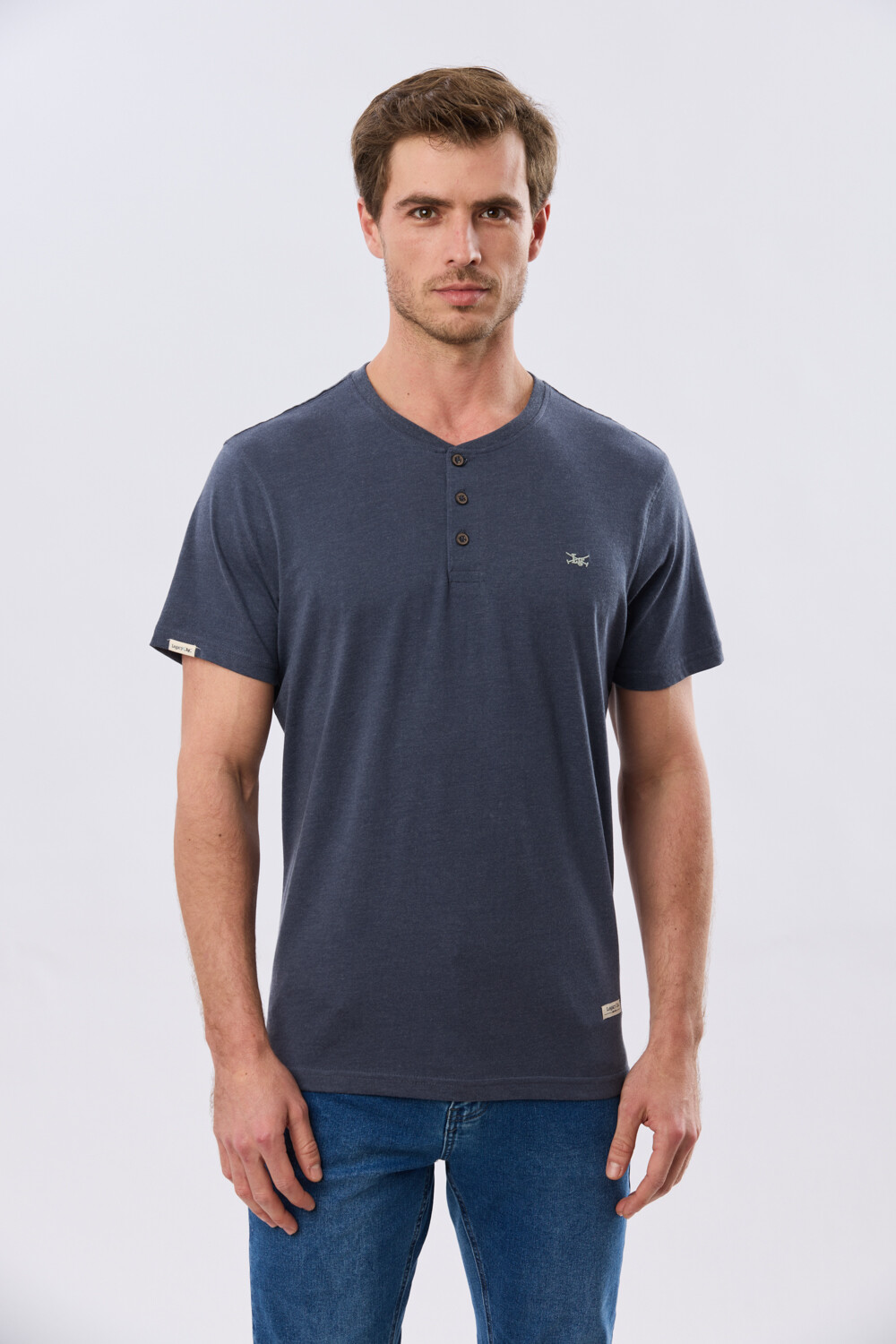 REMERA LISA DE ALGODÓN Denim