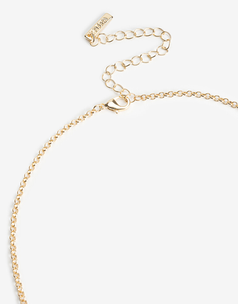 Collares Largos Metal Collar Largo Metal Bicolor - Combinacion Bicolor