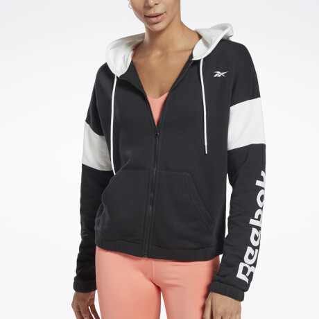 CAMPERA REEBOK TE L LINEAR LOGO FT F Black/White