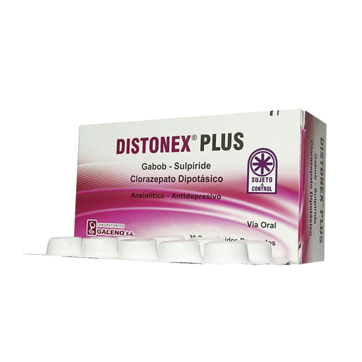 DISTONEX PLUS CJ X 30 COMPRIMIDOS 